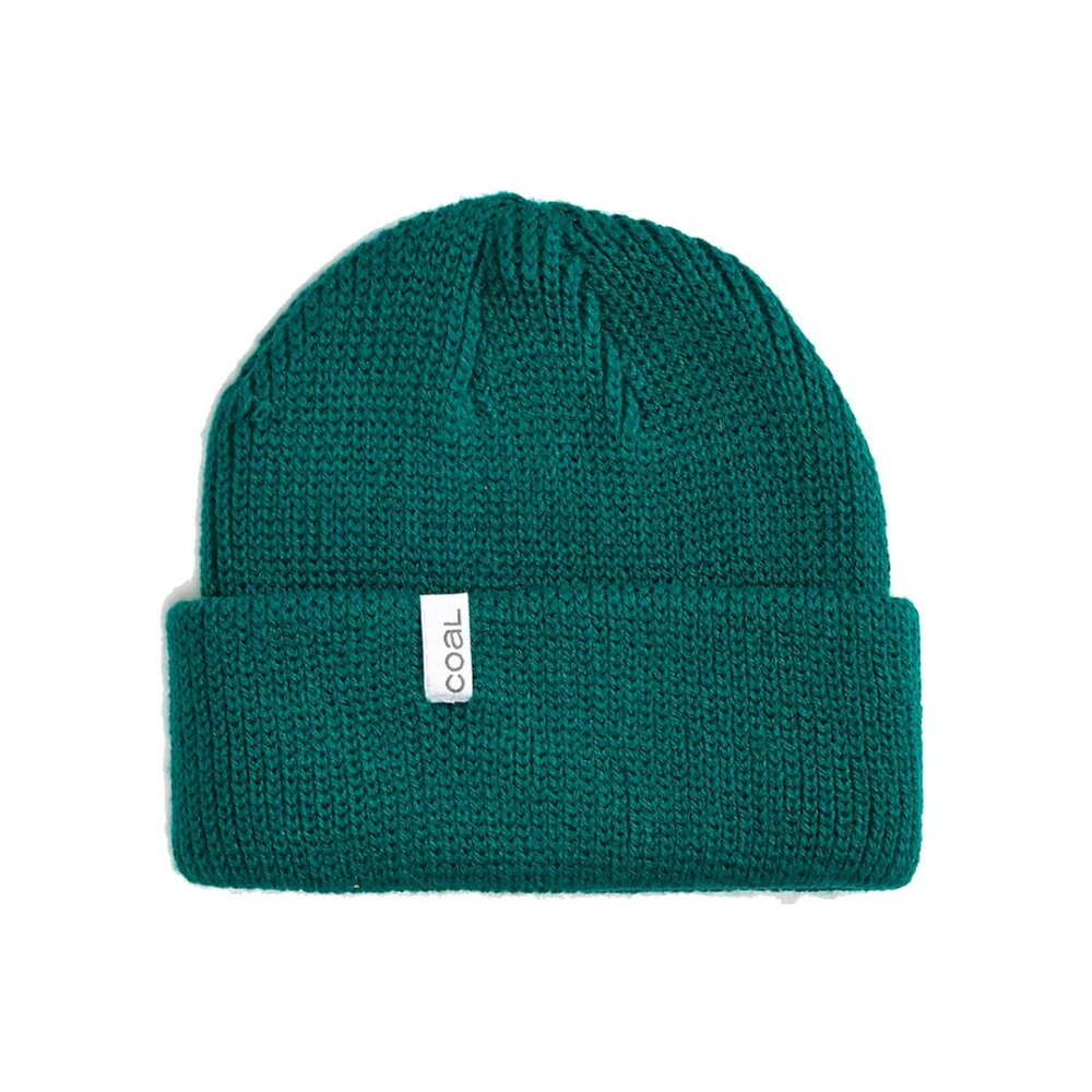 Coal Men Thick Knit Beanie Mallard Medium Green New With Tags